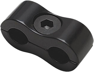 MOTION PRO THROTTLE/IDLE CABLE CLAMP MP BLACK - 11-0094